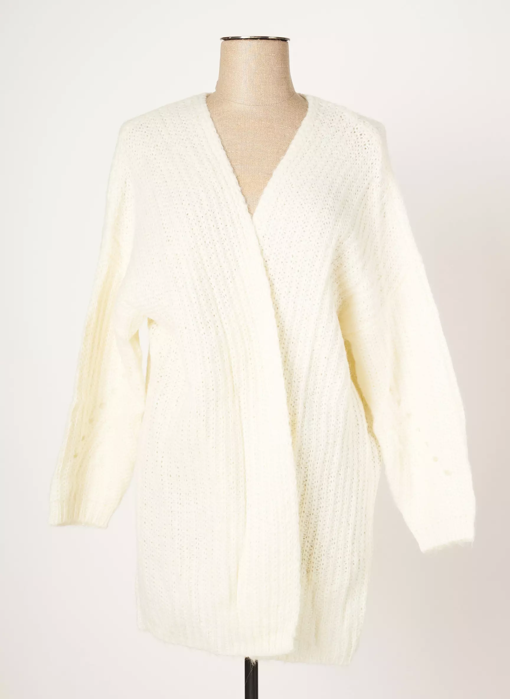Grace Mila Cardigans Femme couleur beige
