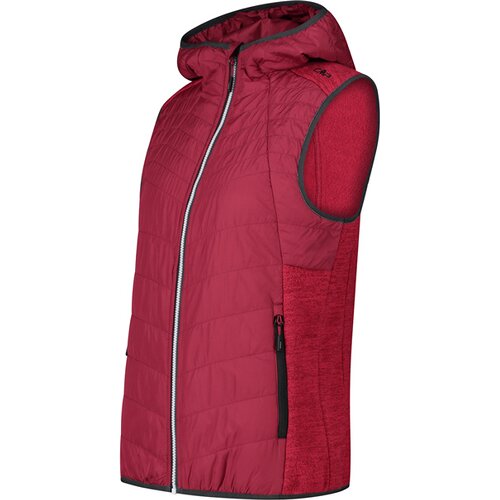DAMEN WESTE WOMAN VEST HYBRID FIX HOOD