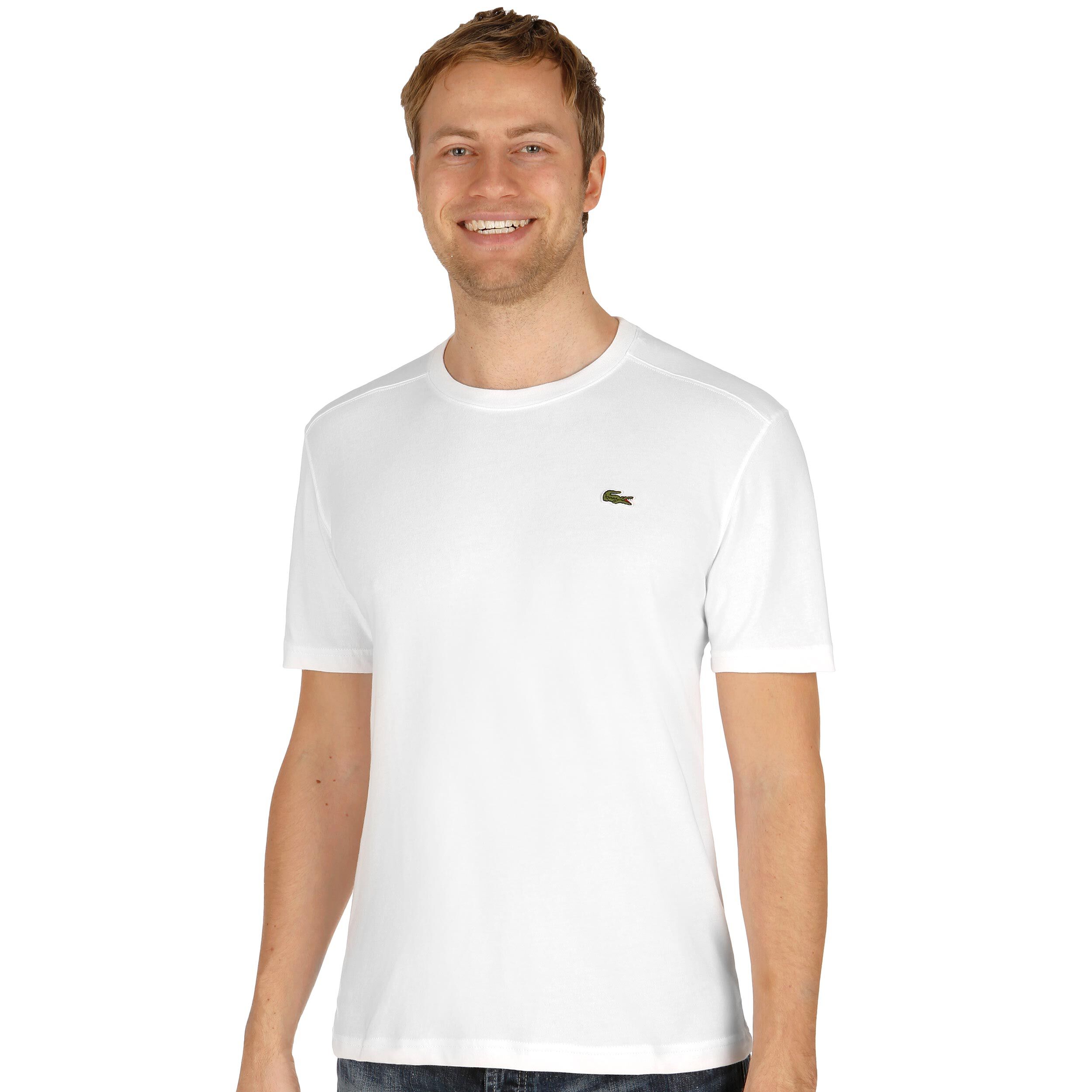 Tennis T-Shirt Herren - Weiß, Grün