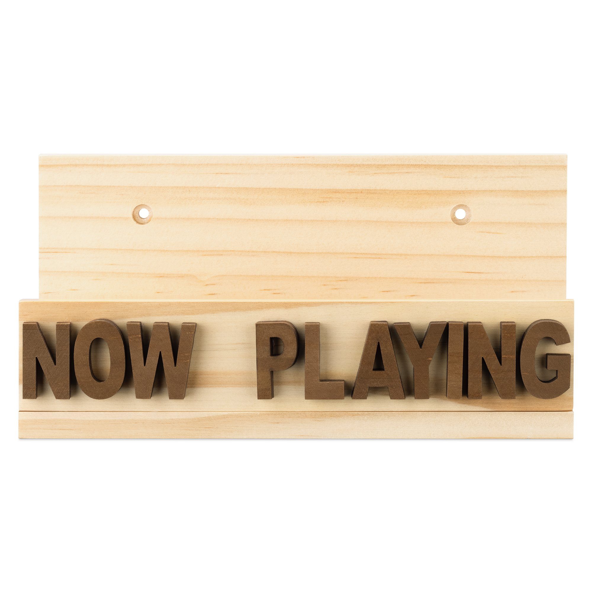 Navaris Plattenständer Plattenhalter Holz Plattenständer Vinyl LP Stand Schallplatten Halter