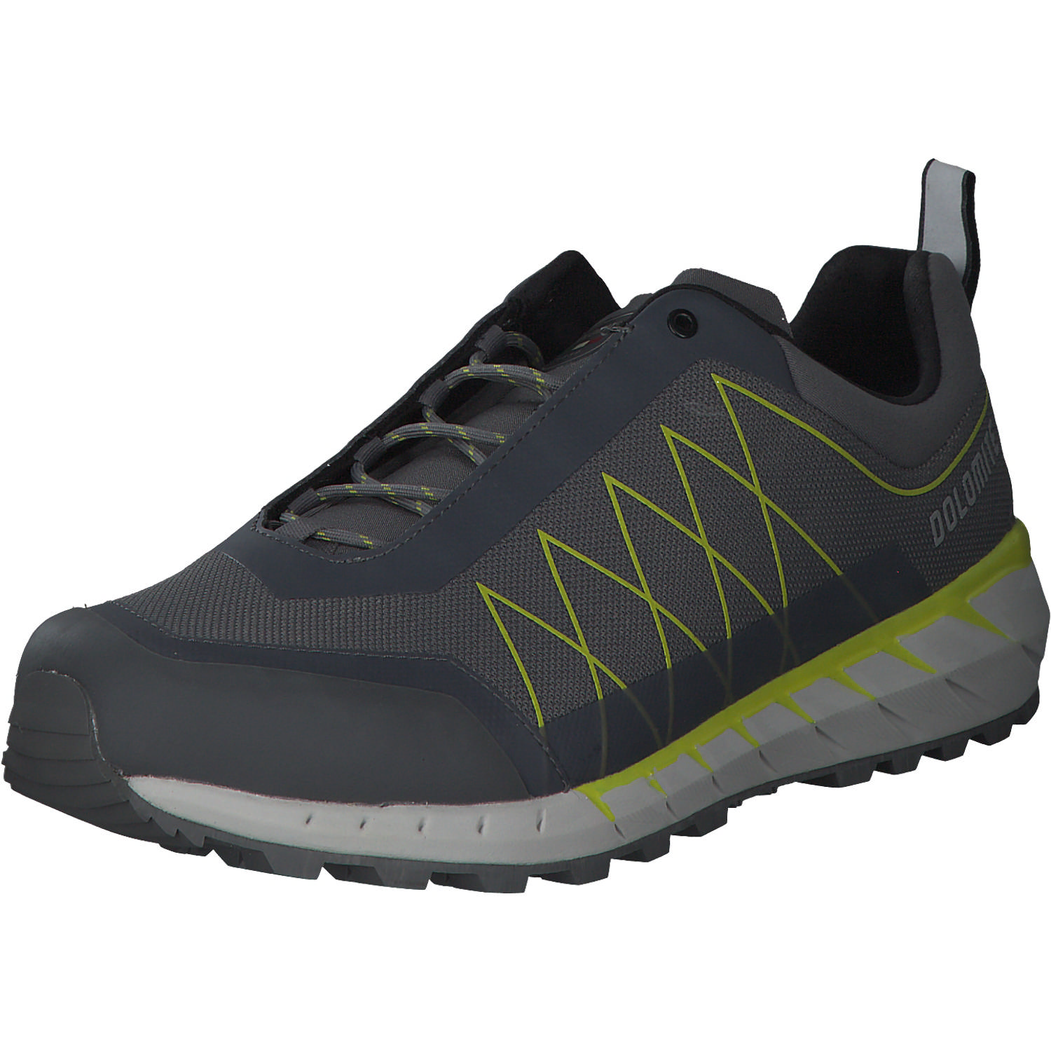 Dolomite 289225, Outdoorschuhe, Damen, Gunmetal Grey/Lime Green