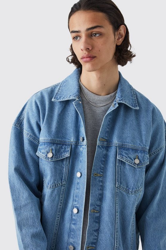 Oversize Jeansjacke