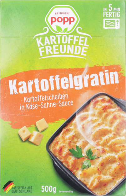 Popp Kartoffelgratin