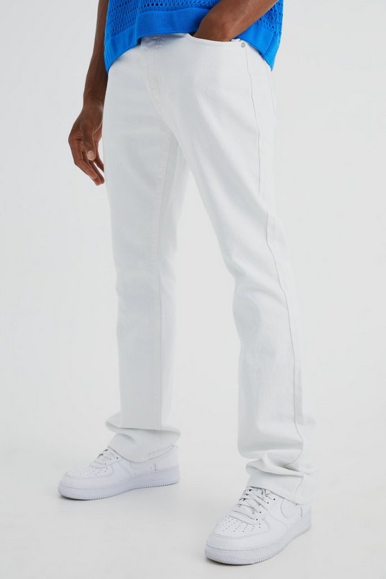 Slim-Fit Schlagjeans