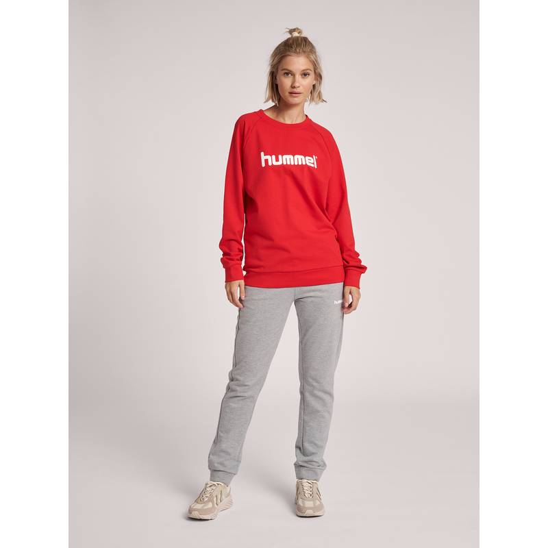 hummel HMLGO COTTON LOGO SWEATSHIRT WOMAN Sweatshirt Damen