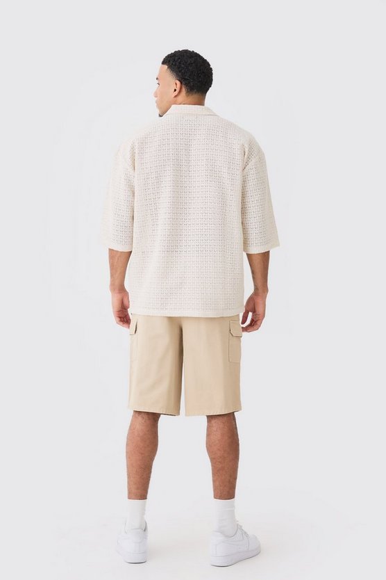 Lockere Cargo-Shorts