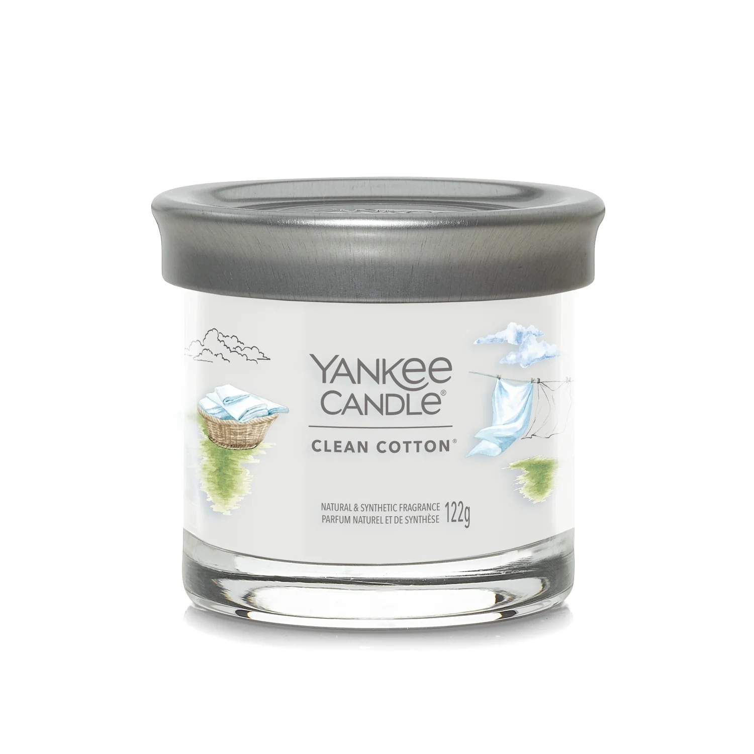 Mirisna svijeća Signature Tumbler Candles Clean Cotton