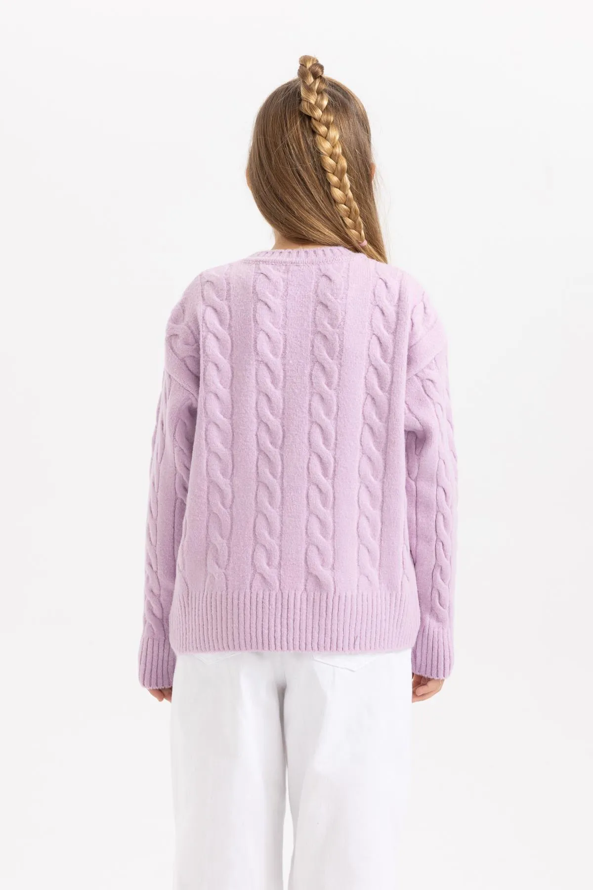DeFacto  Pullover mit Rundhalsausschnitt für Mädchen B1556a823wn