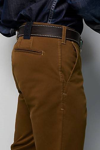 MEYER Chino-Hose M5 Moderne Chino Stretch Cotton