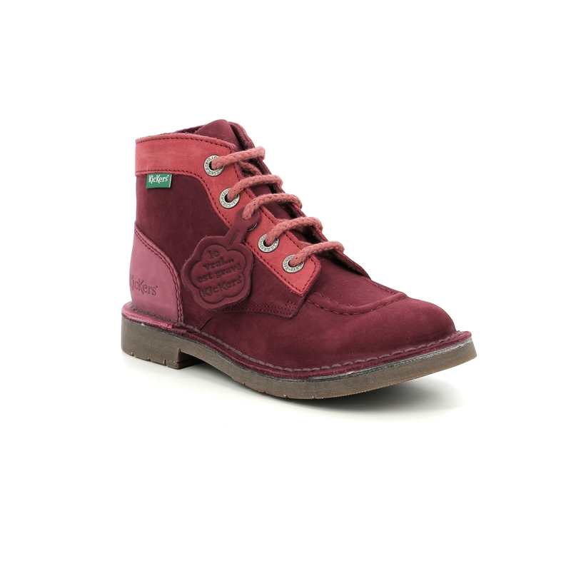 Bottillons cuir Kick Col