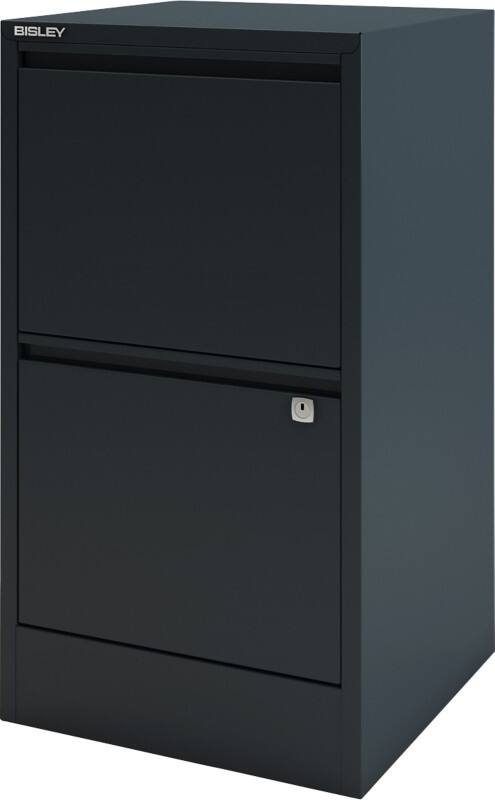 Bisley Home Hängeregistraturschrank Home 2 Schubladen Anthrazitgrau 413 x 400 x 672 mm