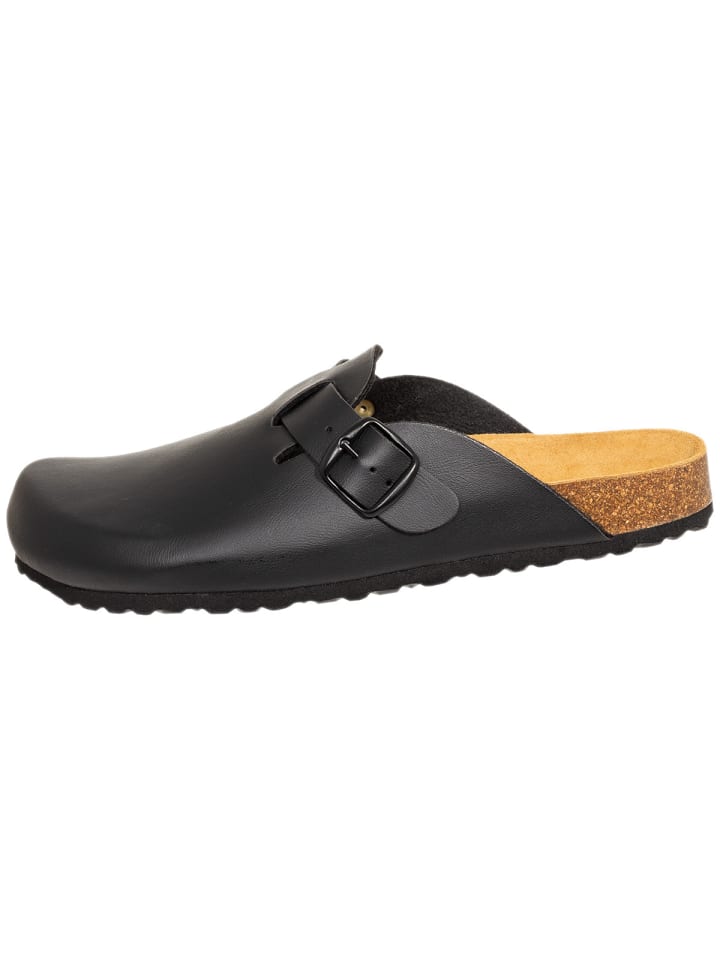 SALIHA Pantoletten Bioline-Pantolette in schwarz günstig kaufen