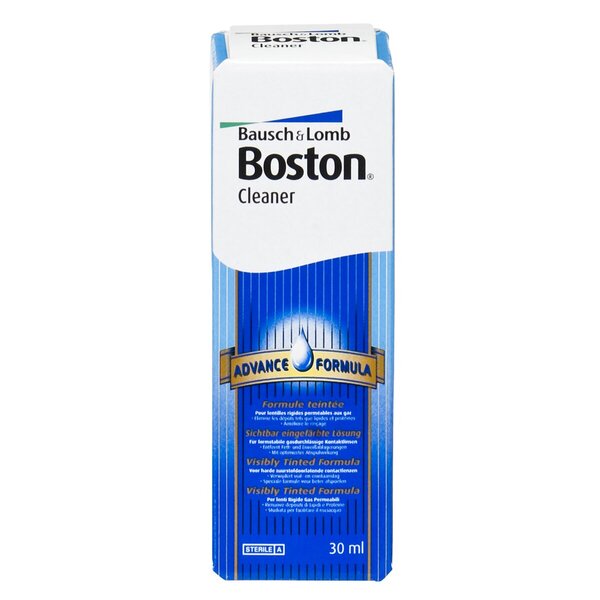 Solução de limpeza para lentes de contato Bausch & Lomb Boston para dispositivos médicos - 30ml