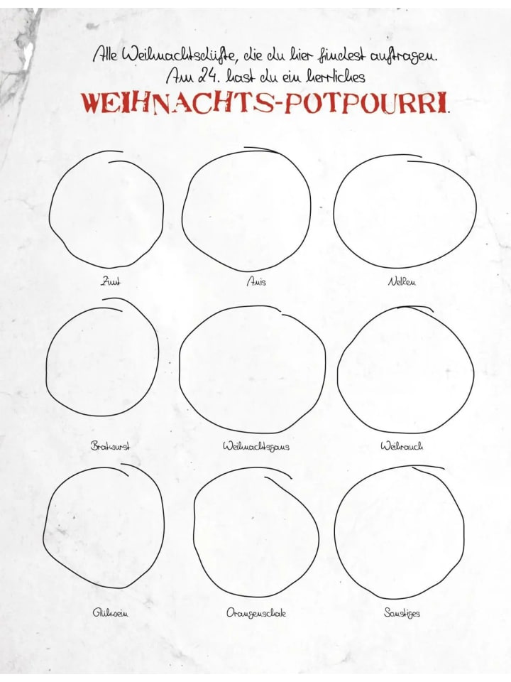 ars edition Gib diesem Adventskalender den Rest! günstig kaufen onesize
