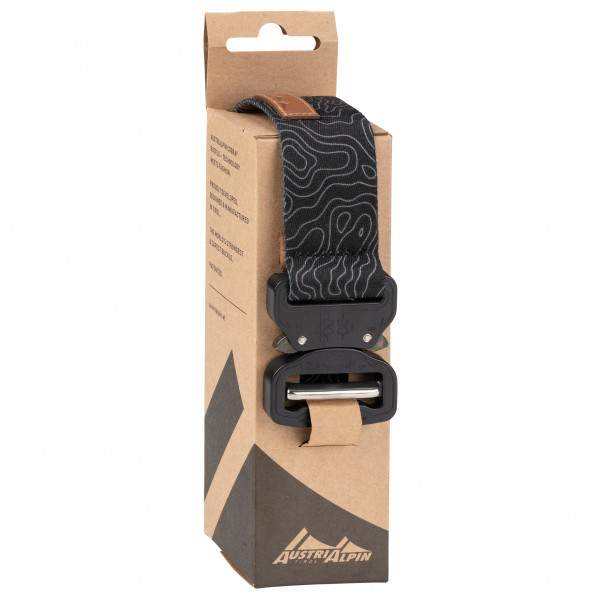 AustriAlpin - Textilgürtel Schwarz Cobra 38 - Gürtel