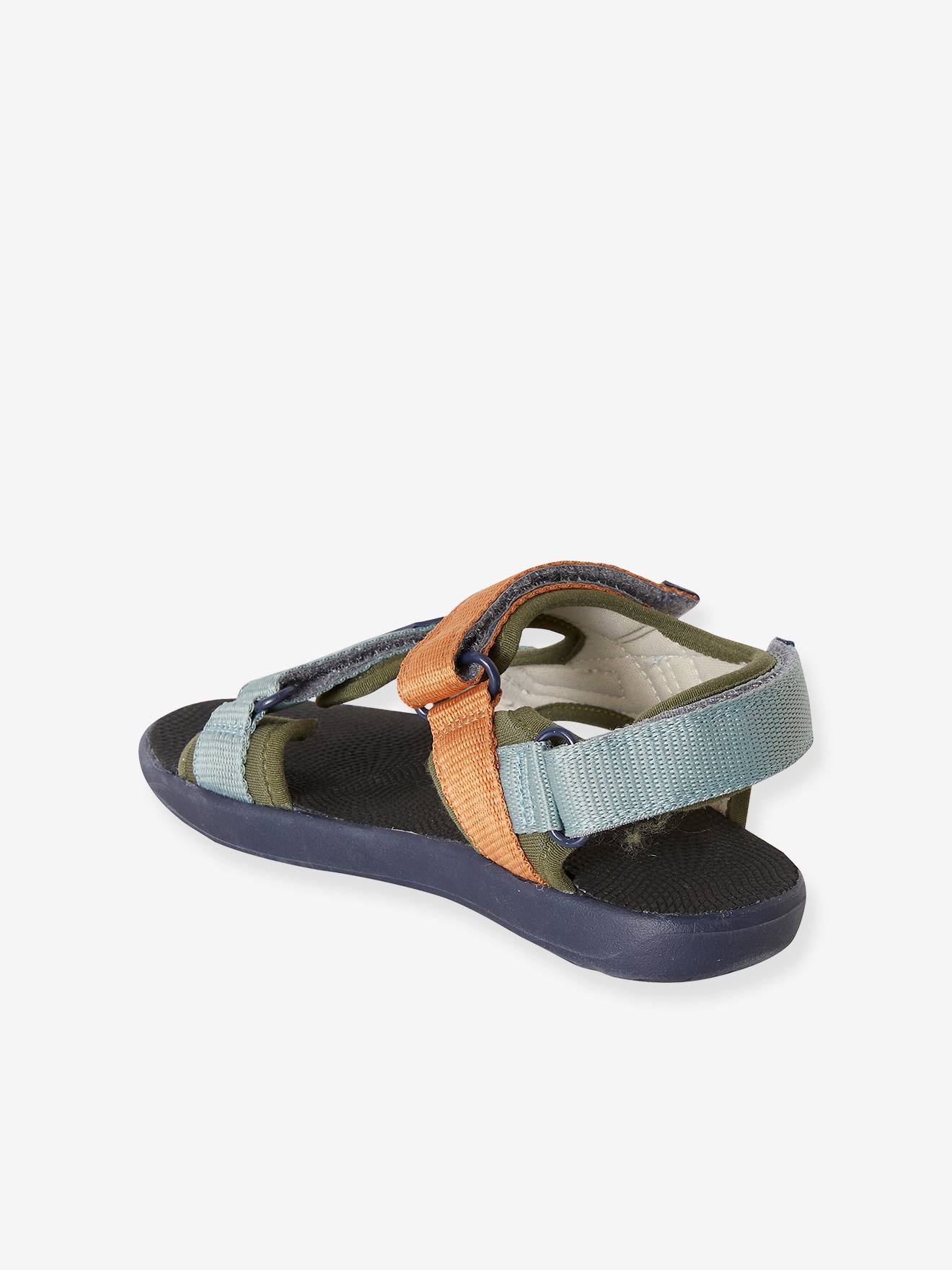 Vertbaudet Jungen Outdoor-Sandalen - marine/khaki