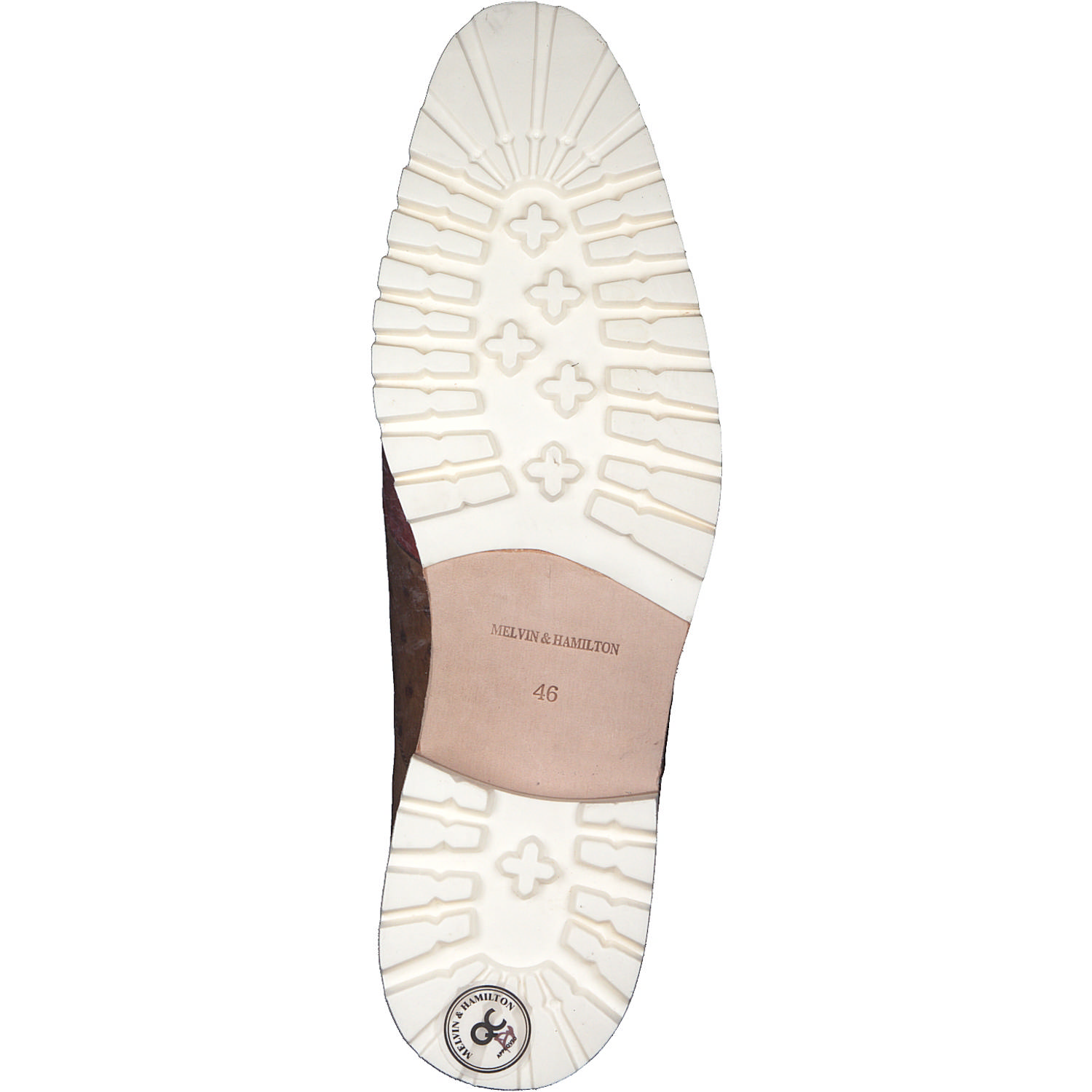 Melvin&Hamilton Patrick 27, Klassische Halbschuhe, Herren, Crock mid brown Guanna burnd