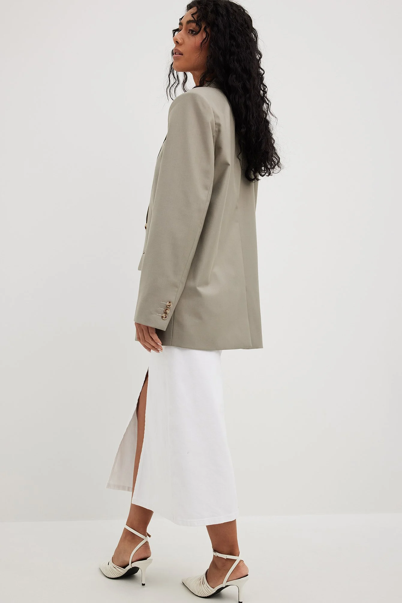 Oversize-Blazer mit taillierter Passform