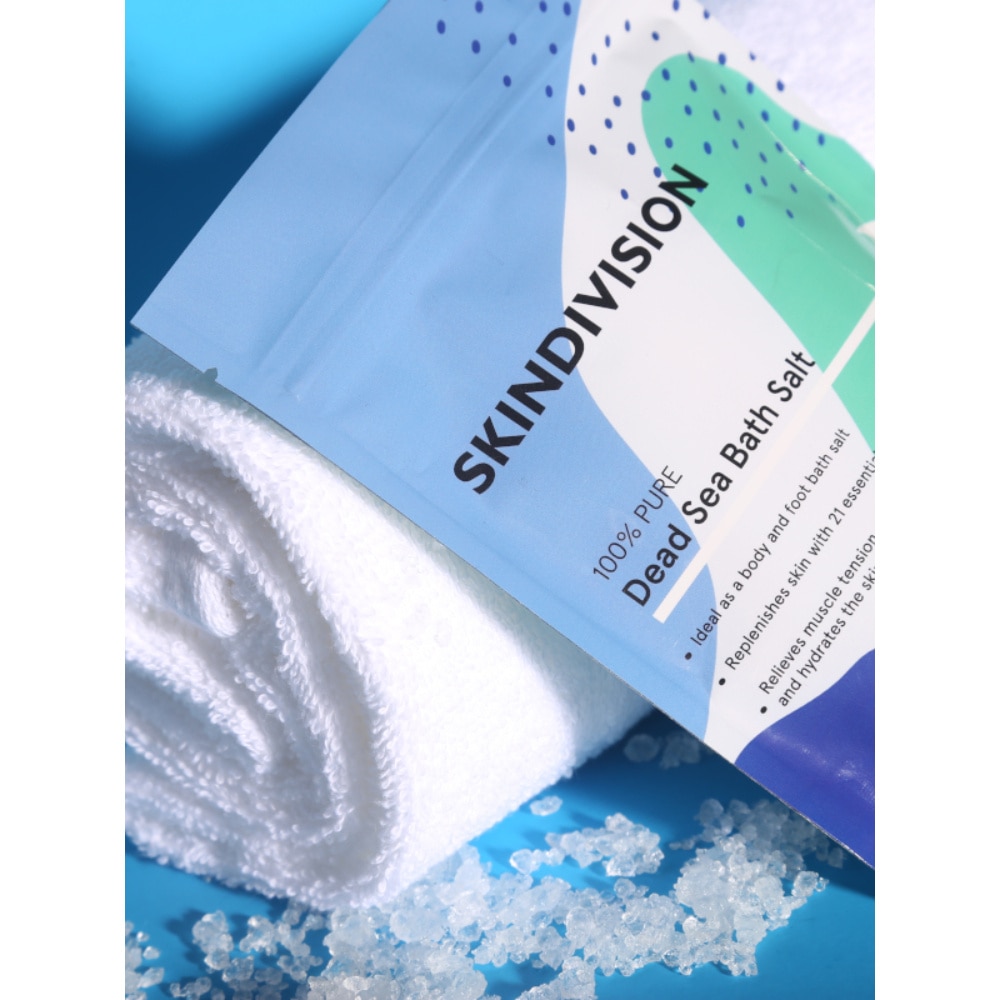 skindivision 100% pur sel de bain de la mer Morte sel de bain