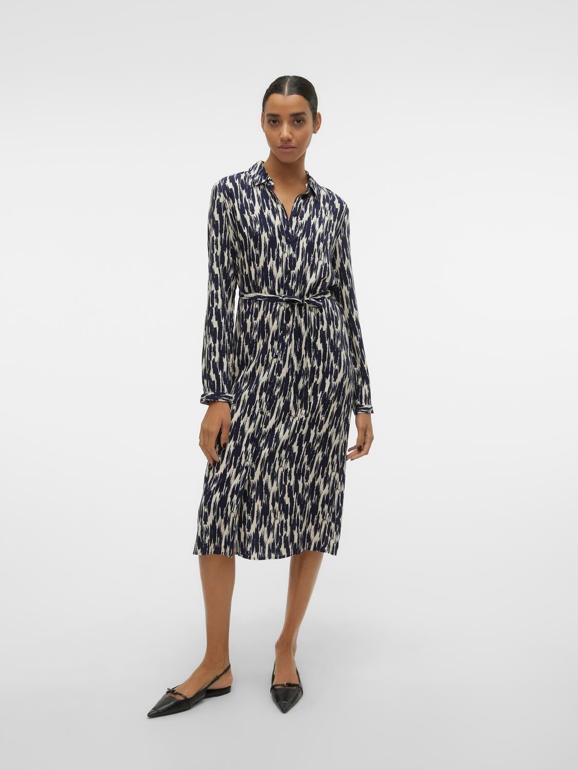 VMEASY Langes Kleid