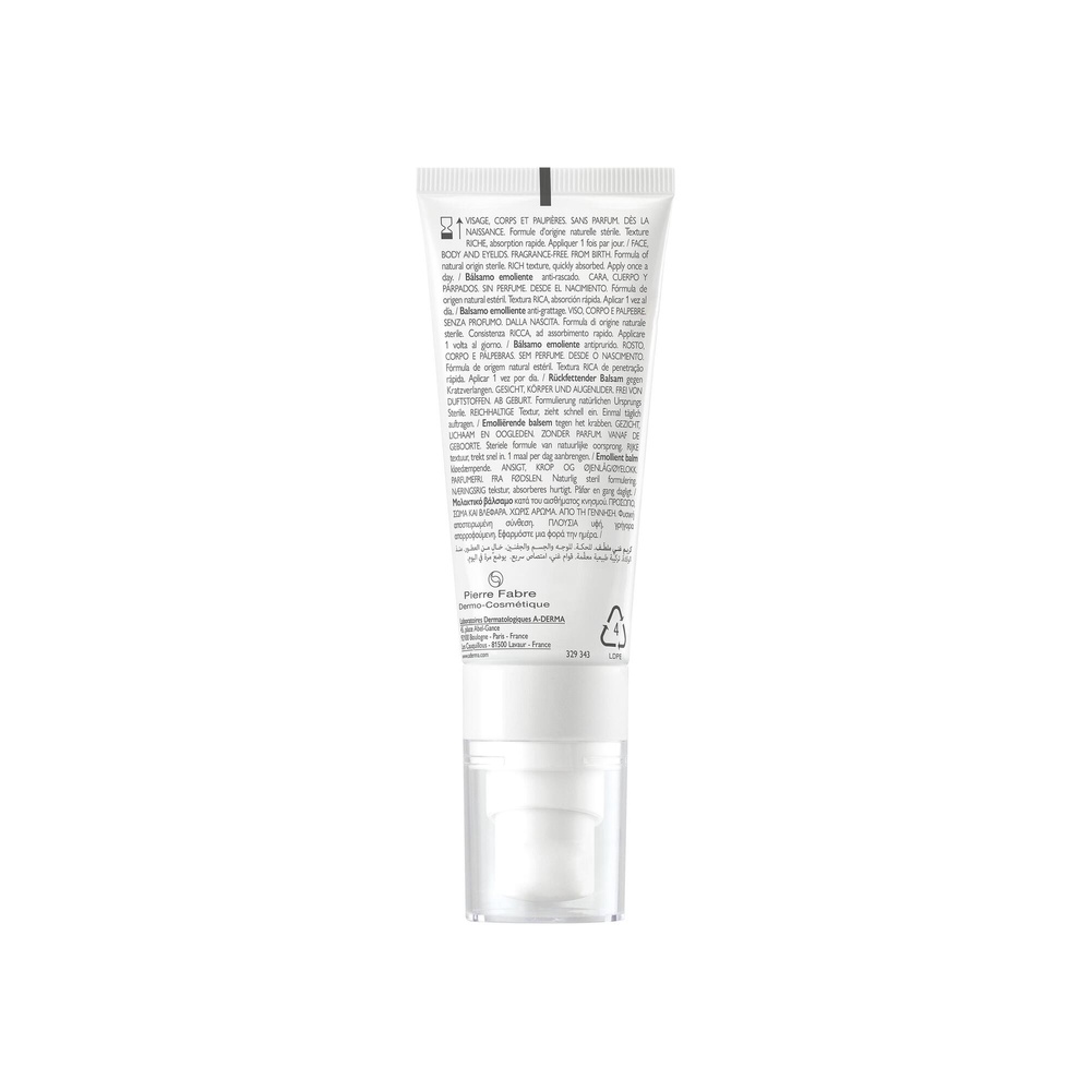 A-Derma A-DERMA — EXOMEGA ALLERGO - BAUME ÉMOLLI ENT COSMETIQUE STERILE 40 ml Baume émollient