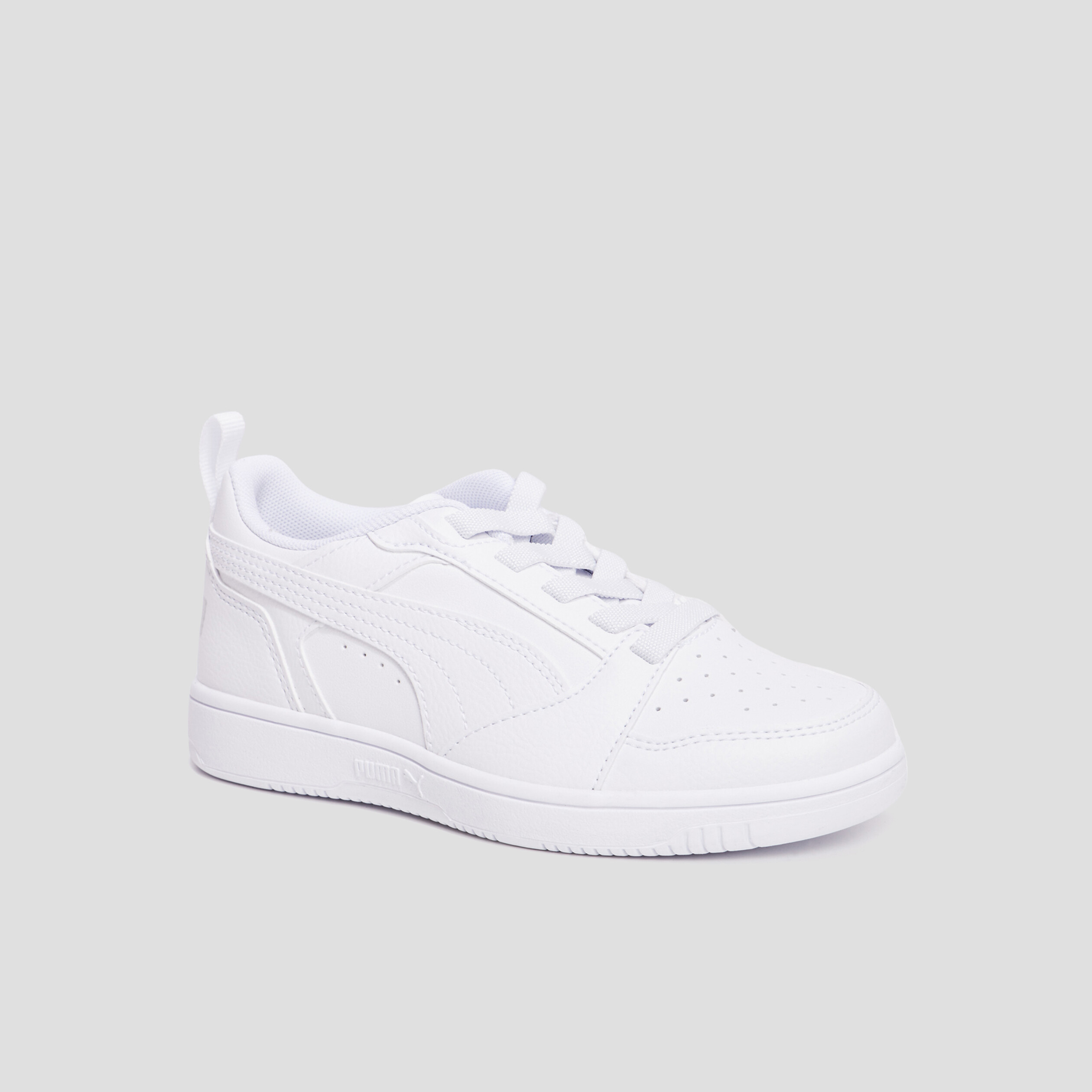 Tennis basses à lacets Puma Rebound Joy blanc fille | La Halle