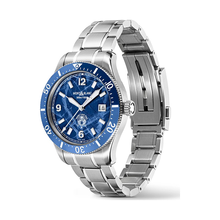 Montblanc Taucheruhr Montblanc 1858 Iced Sea Automatic Date