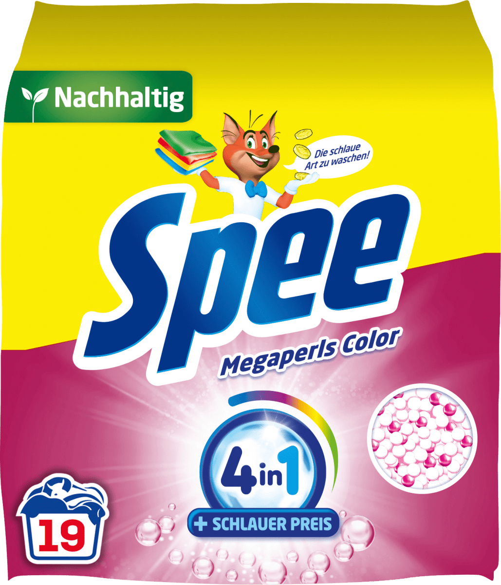 Colorwaschmittel Megaperls, 19 Wl