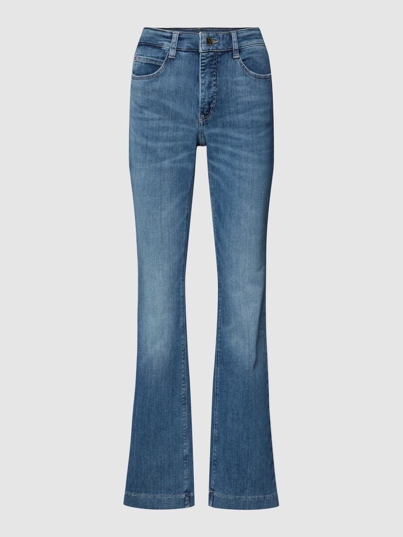 Bootcut Jeans im 5-Pocket-Design in blau