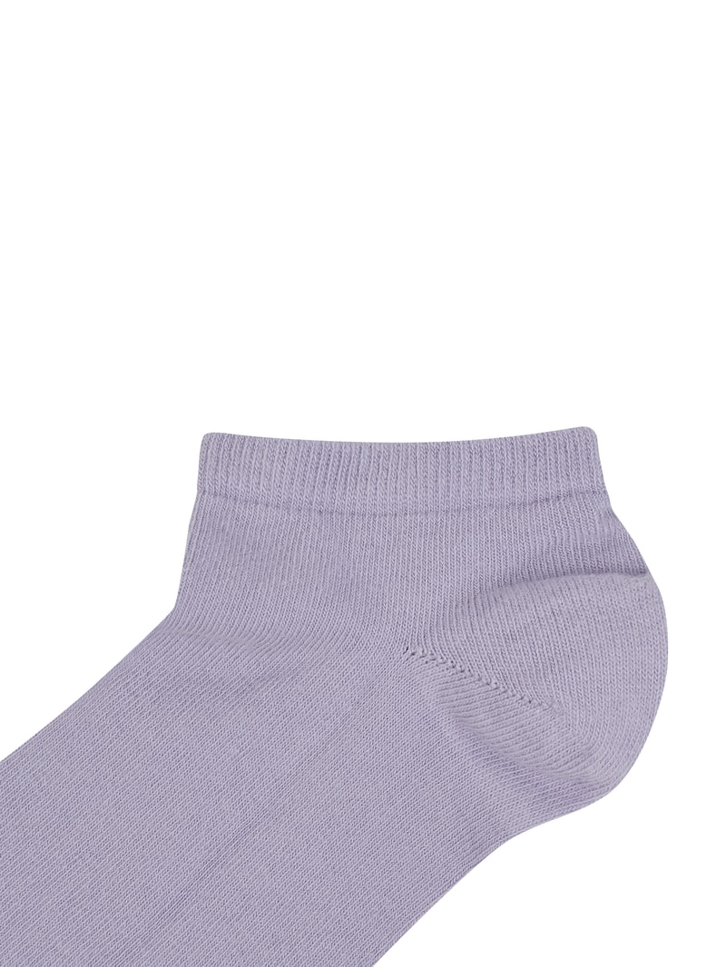 Sneakersocken mit Stretch-Anteil im 3er-Pack in schwarz
