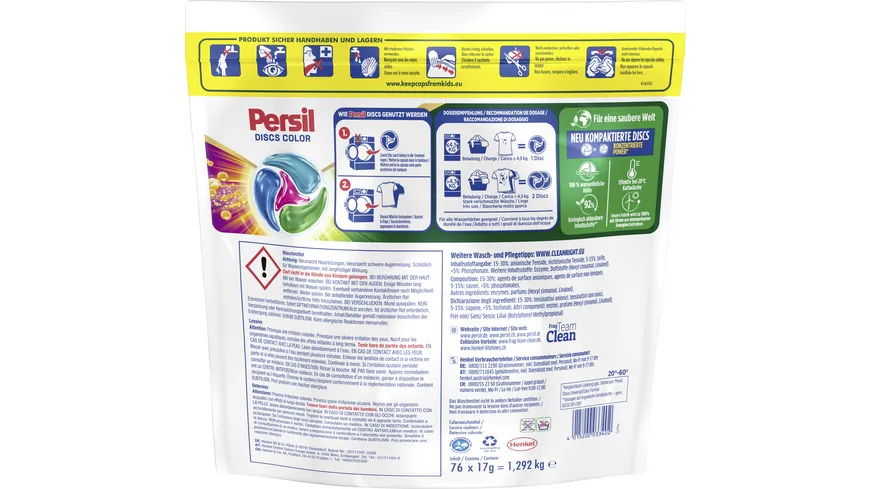 Persil 4in1 Discs Color Excellence 76WL