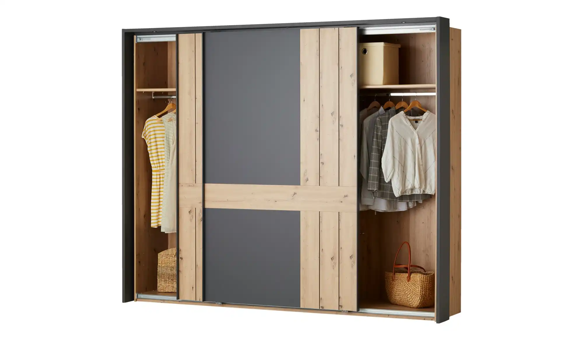 Primo Schwebetürenschrank, 2-türig Zumar