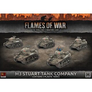 M3 Stuart Comapny (Plastic)