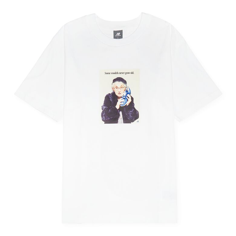 New Balance Athletics Models Never Age Relaxed Tee white