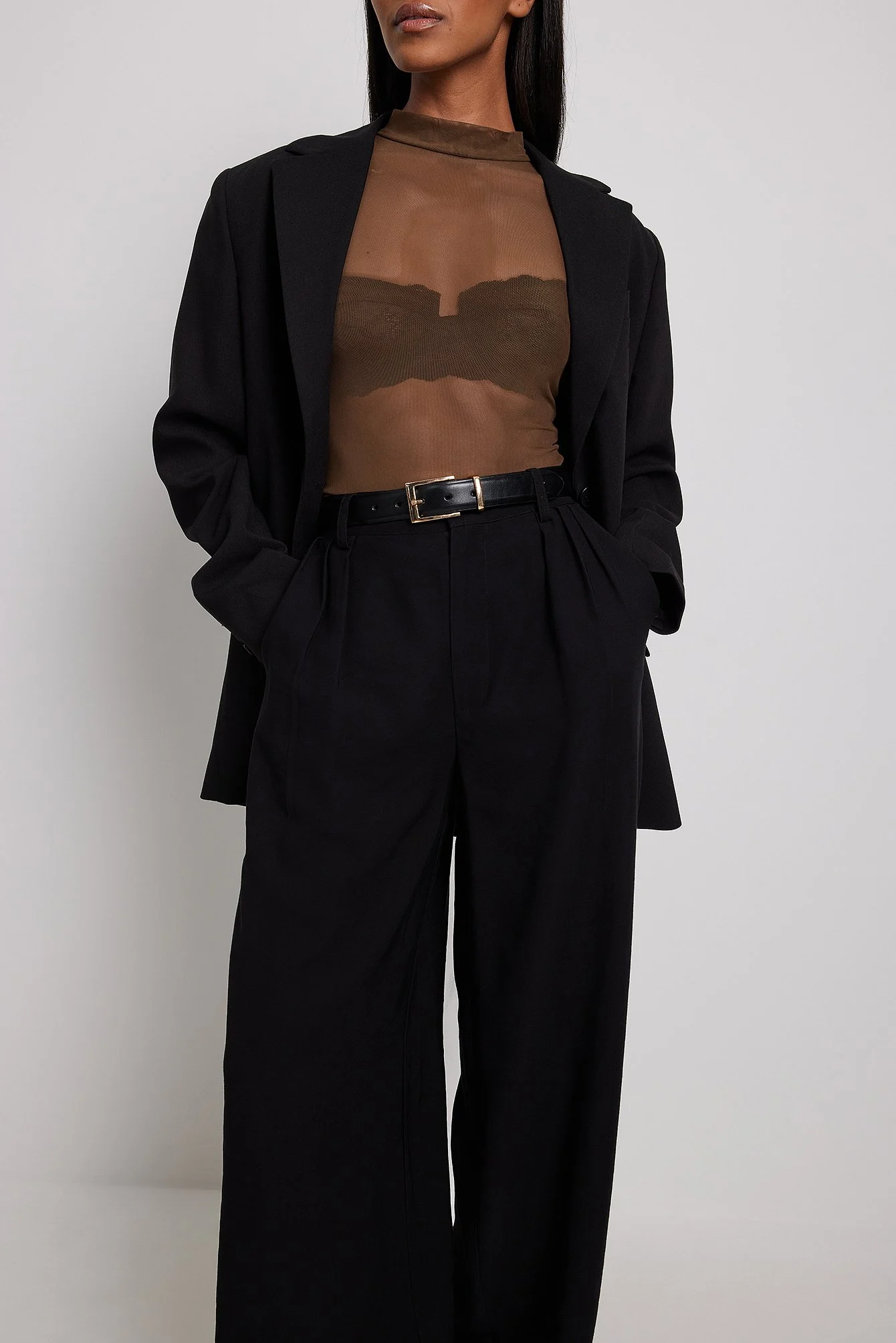 Recyceltes Mesh-Top