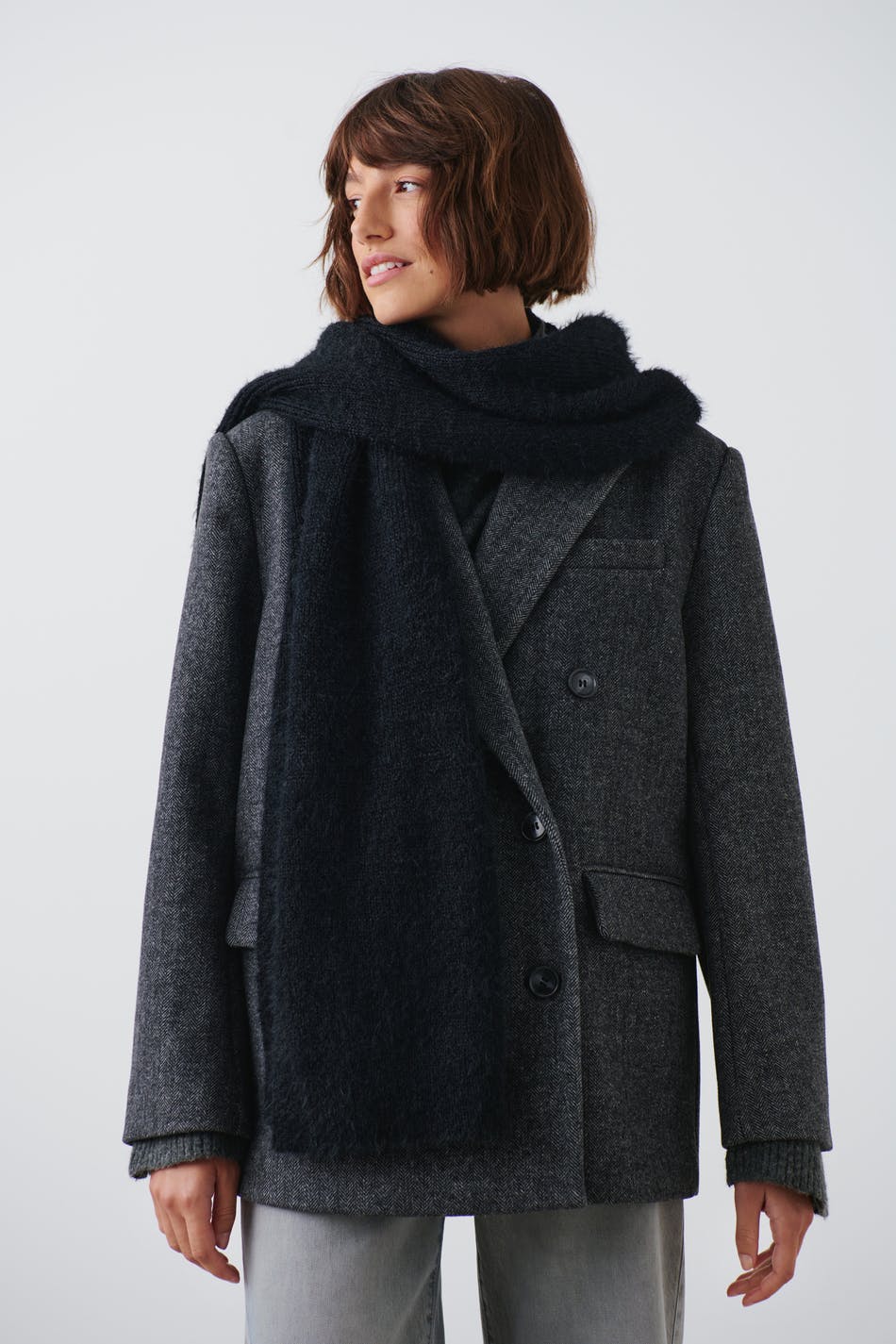 Hairy scarf