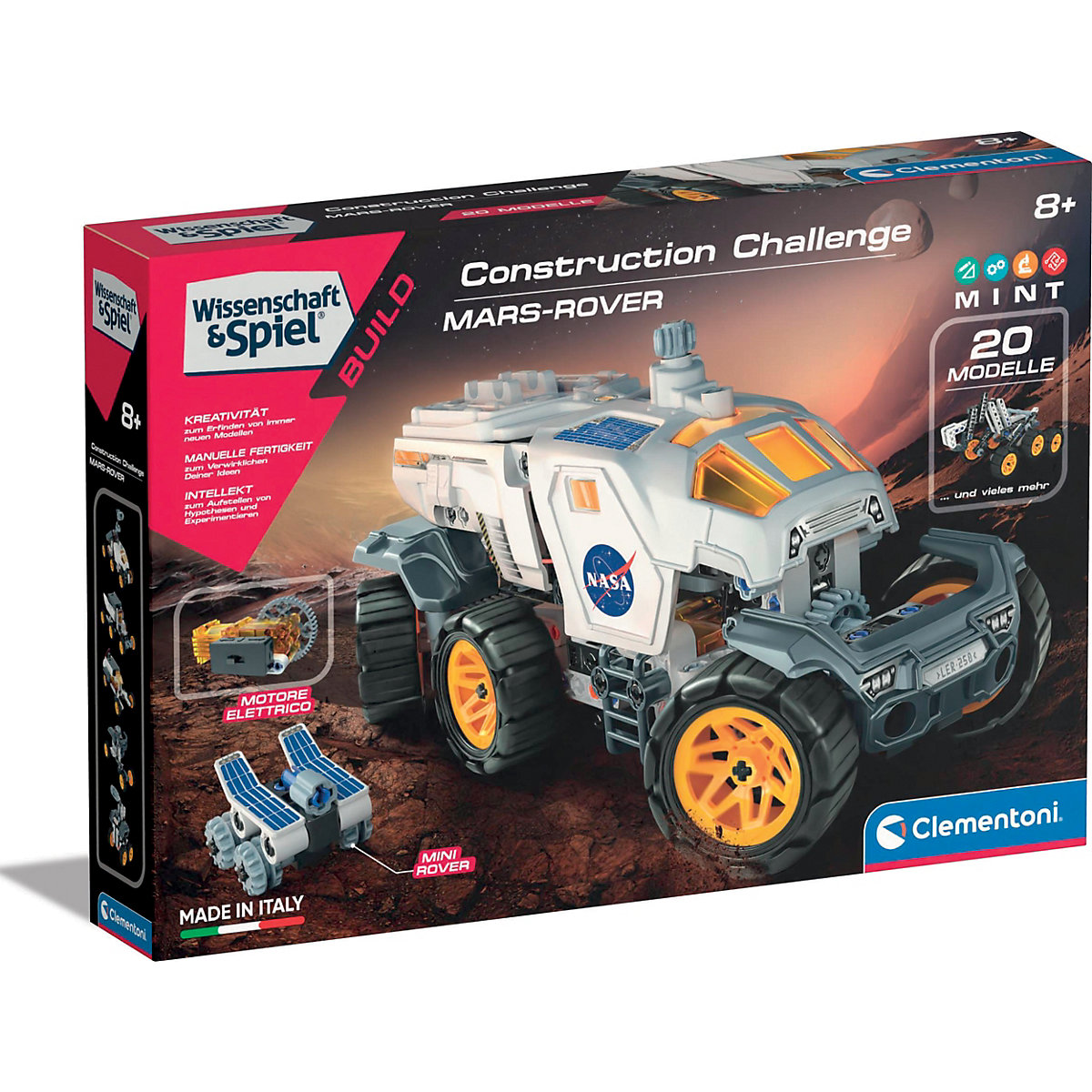 Wissenschaft & Spiel Build - NASA - Construction Challenge - Mars-Rover