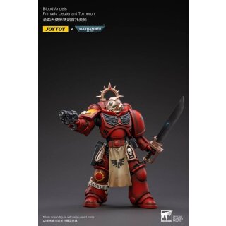 Warhammer 40k Actionfigur 1/18 Blood Angels Primaris Lieutenant Tolmeron 12 cm