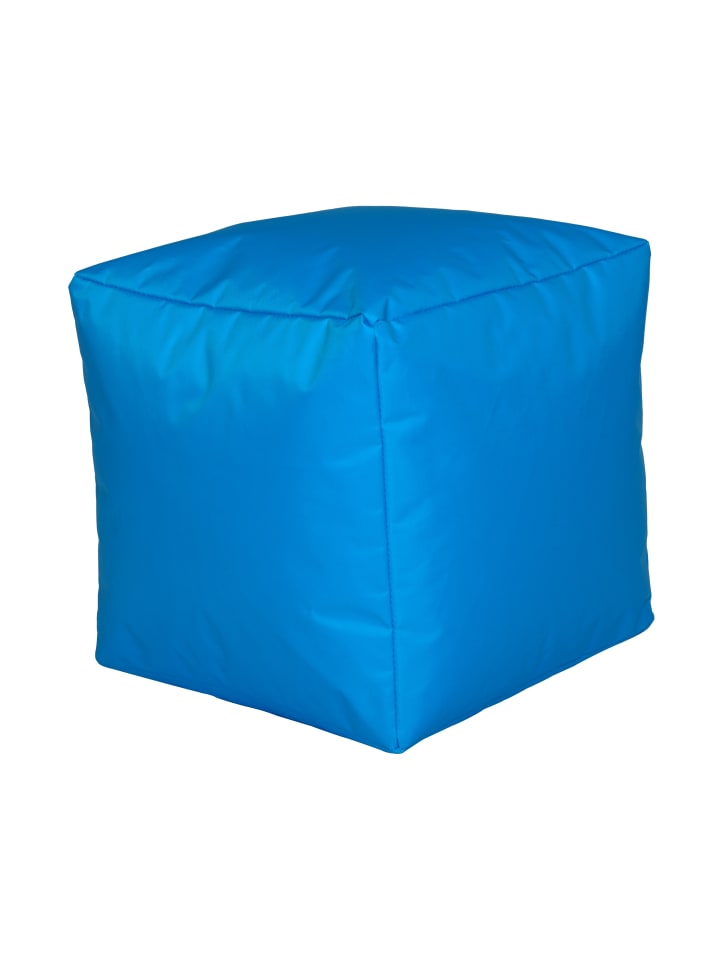 Linke Licardo Sitzwürfel Nylon türkis 40/40/40 cm in Türkis günstig kaufen 40 x 40 cm