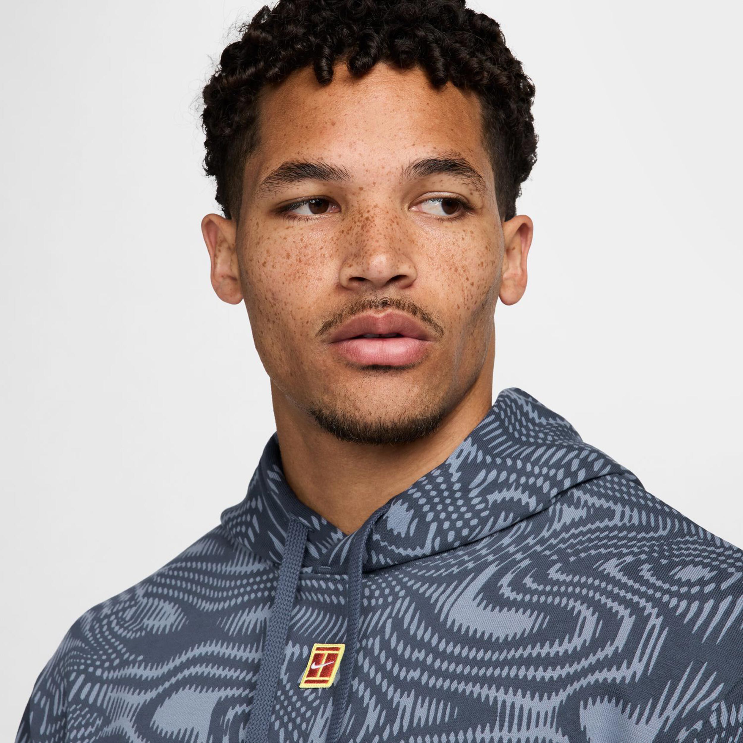Dri-Fit Heritage Fleece Hoody Herren - Blau