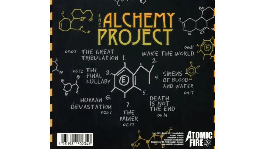 The Alchemy Project Digipak