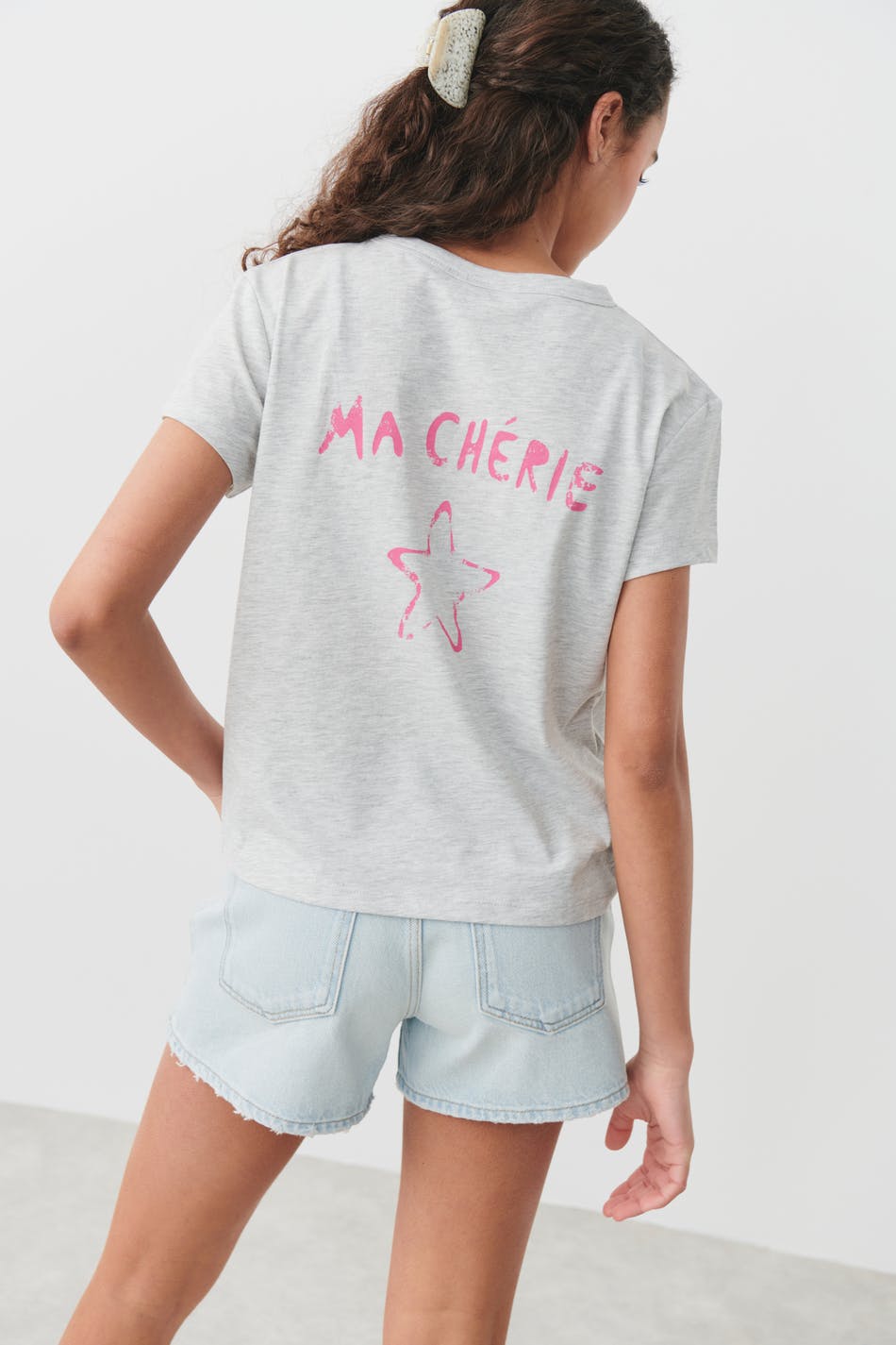 Y printed tee