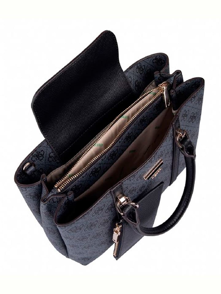 Guess Henkeltasche in Grau/ Schwarz - (B)29 x (H)21 x (T)9 cm günstig kaufen onesize