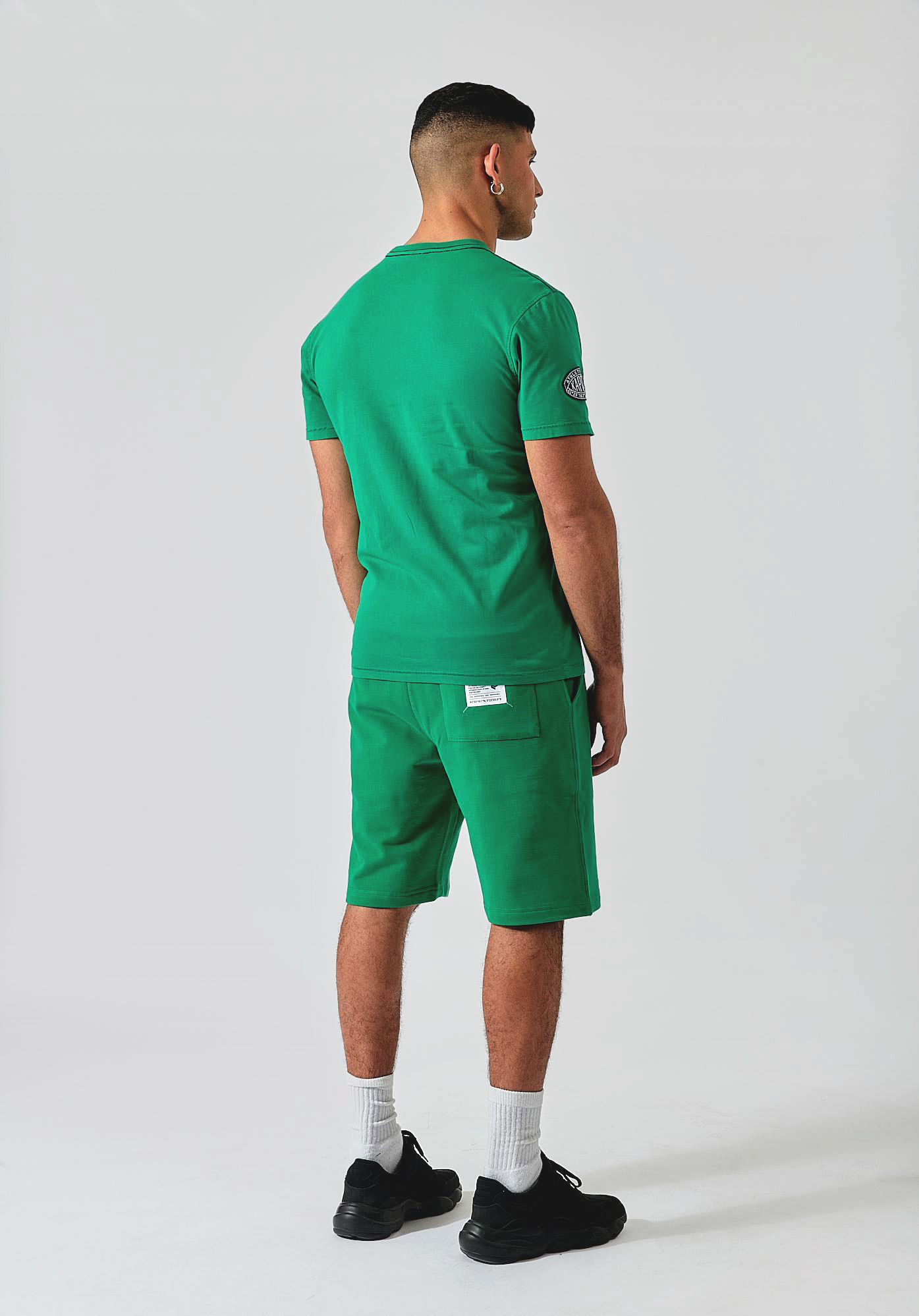 BAREL  T-shirt vert homme 100% coton