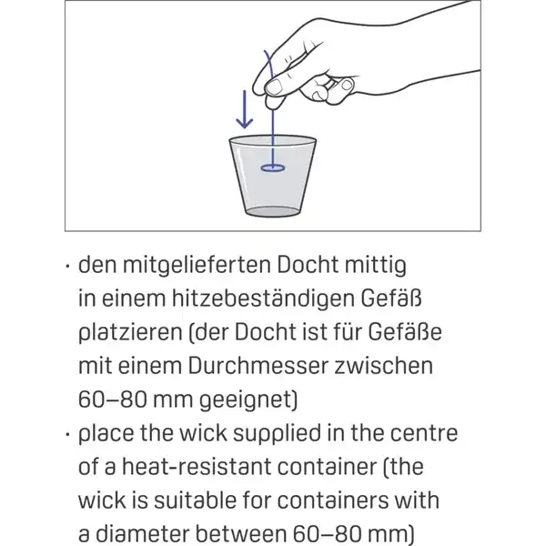 Kerzengranulat Duft Apfel-Zimt
