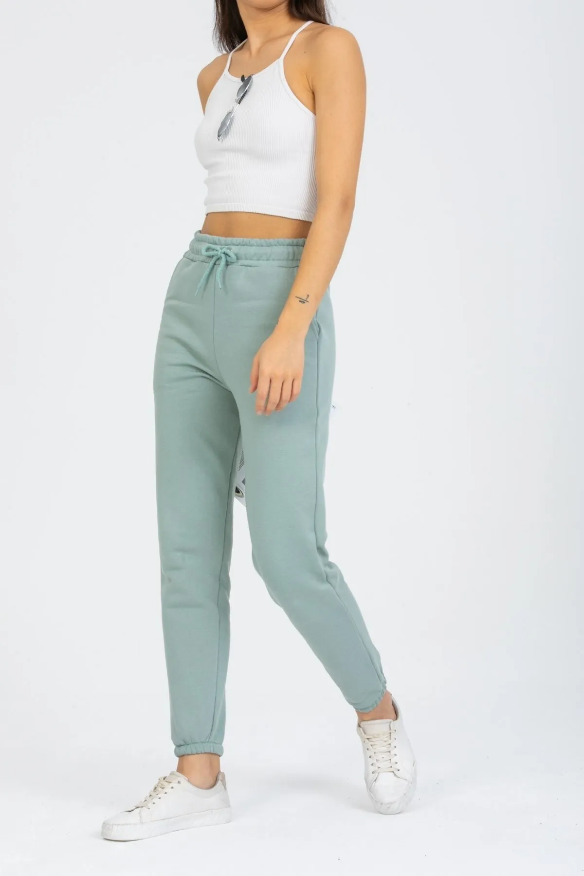 Deafox  Jogginghose - Grün - Slim
