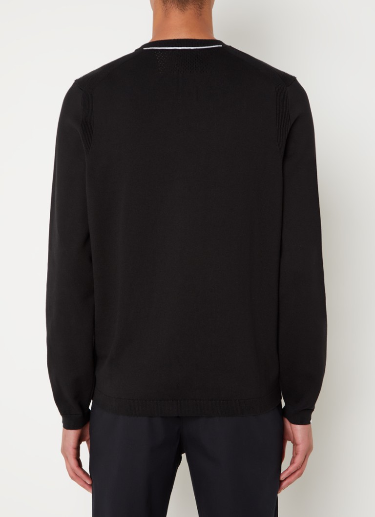 HUGO BOSS Ever-X fine-knit pullover with logo