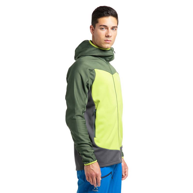 Haglfs Frost Mid Hood Fleecejacke Herren