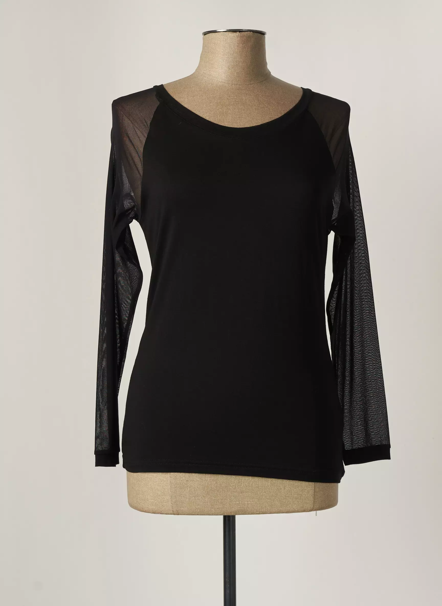 Poussiere D Etole Tops Femme couleur noir