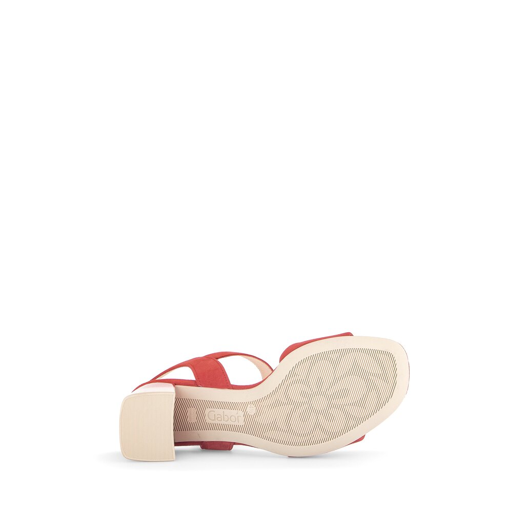 Gabor fashion Riemchensandale rot